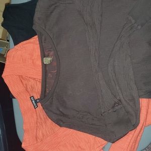 Womens long/short Sleeved Shirt Lot(4)